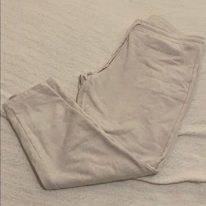 Loft Off White Sweatpants